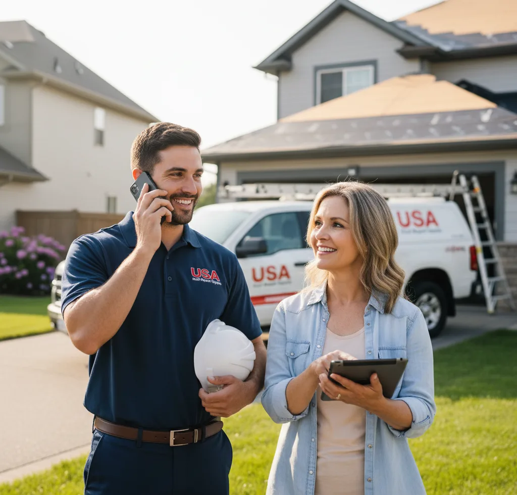 USA Roof Repair Experts customer support in Roslyn Heights